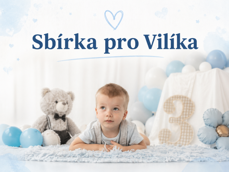 Dobročinná sbírka pro Vilíka v Jistebníku 1